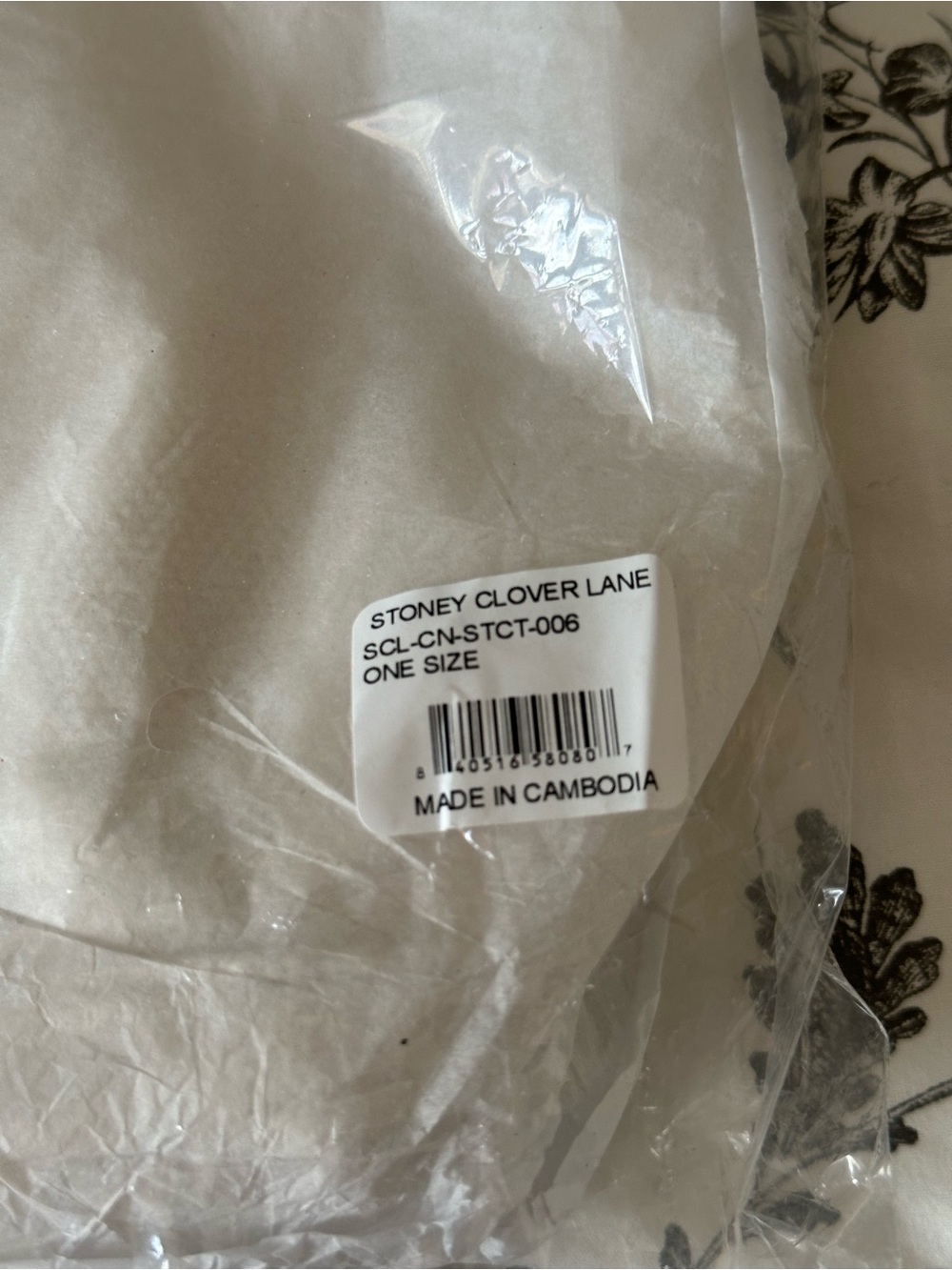 Stoney Clover Lane Small Canvas Tote NWT - Picture 6 of 6